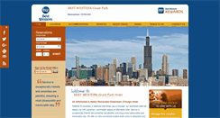 Desktop Screenshot of bwgrantparkhotel.com